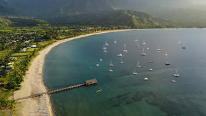 PHOTOS: An Elevated Perspective of Hanalei Bay