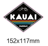 Kauai Sticker Size