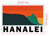 Hanalei Sticker