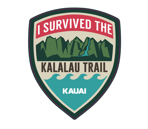Kalalau Trail Sticker