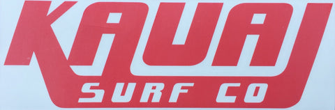 Kauai Surf Co. Bumper Sticker
